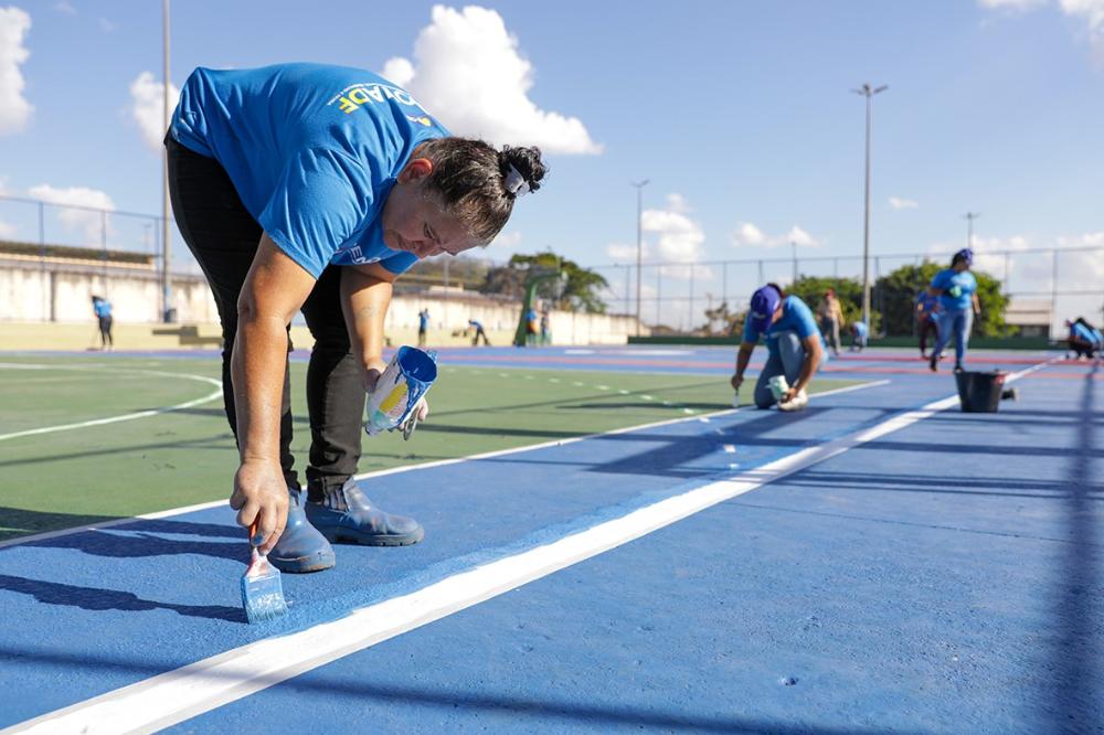 Capa da notícia: RenovaDF supera marca de mil equipamentos públicos reformados em Ceilândia